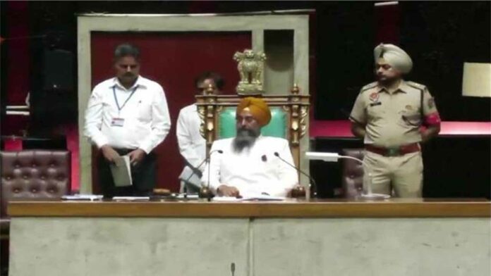 Speaker kultar Singh Sandhwan